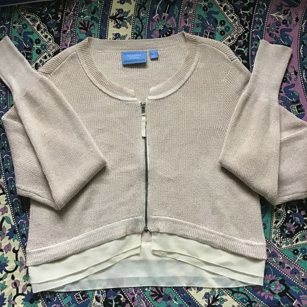 Simply Vera Vera Wang sweater size M